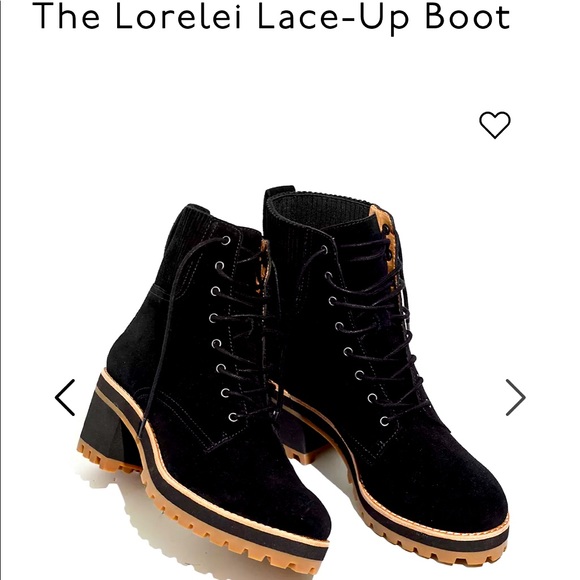 Madewell Shoes - Madewell Lorelei Lace Up Boot